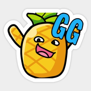 Pineapple GG Sticker